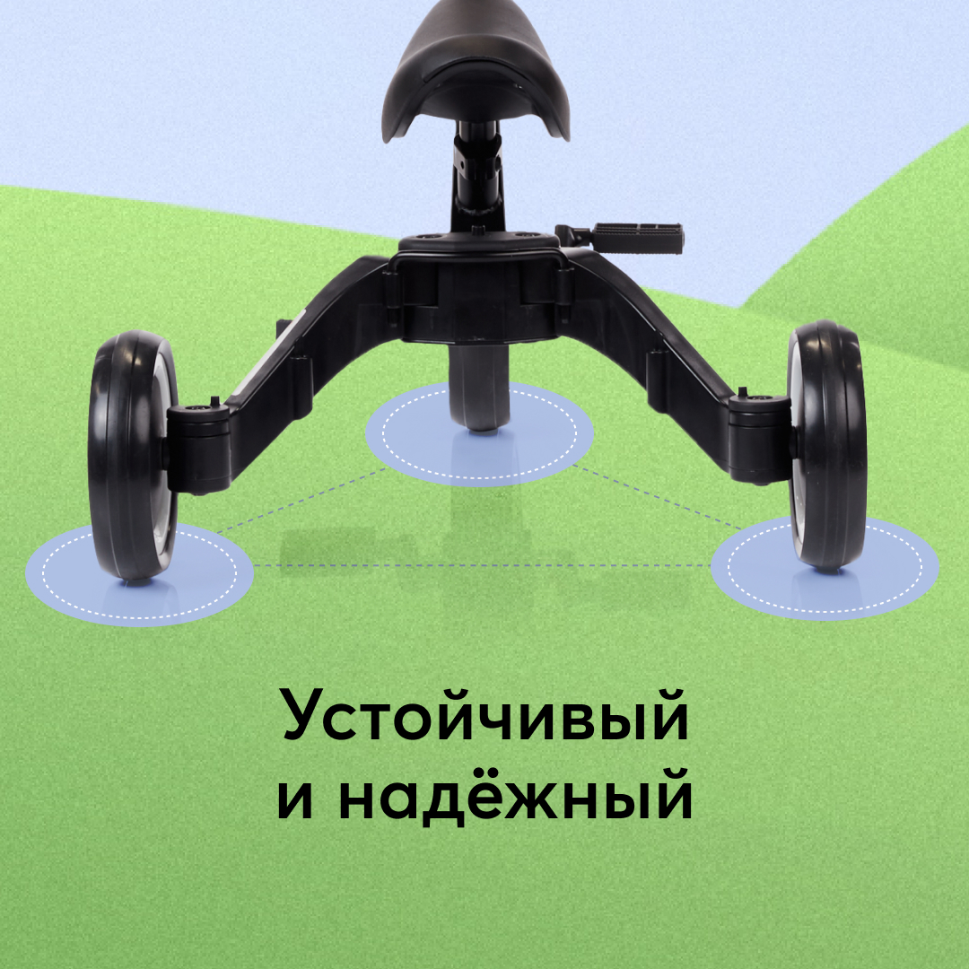 Трехколесный беговел Happy Baby - фото 7