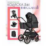 Коляска 3в1 Farfello Belleza черный