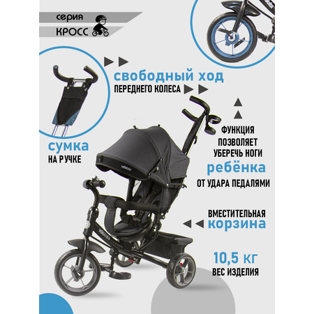 Трехколесный велосипед Velobibi 10 дюймов
