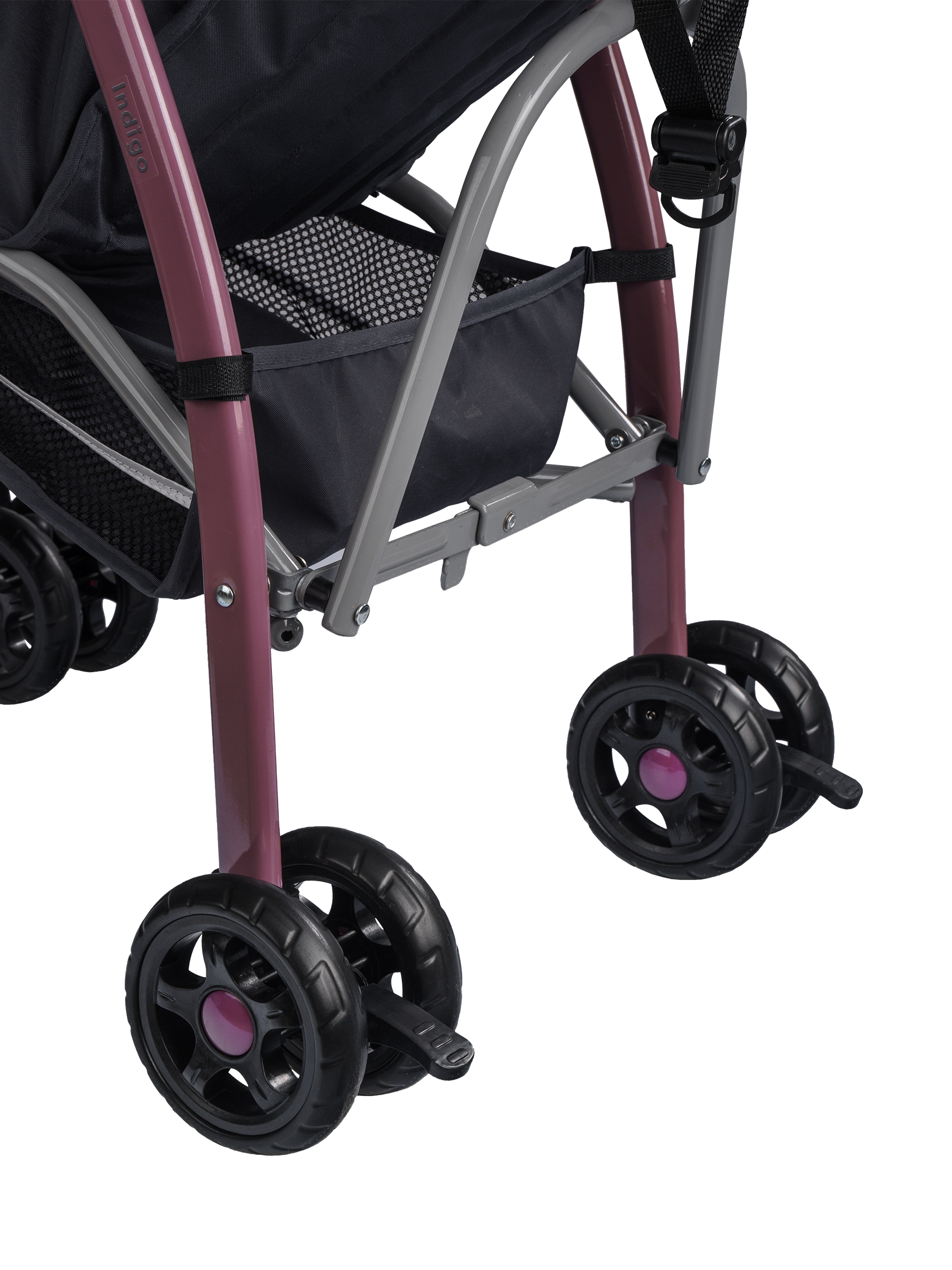 Коляска прогулочная Indigo Bono пыльная роза - фото 15