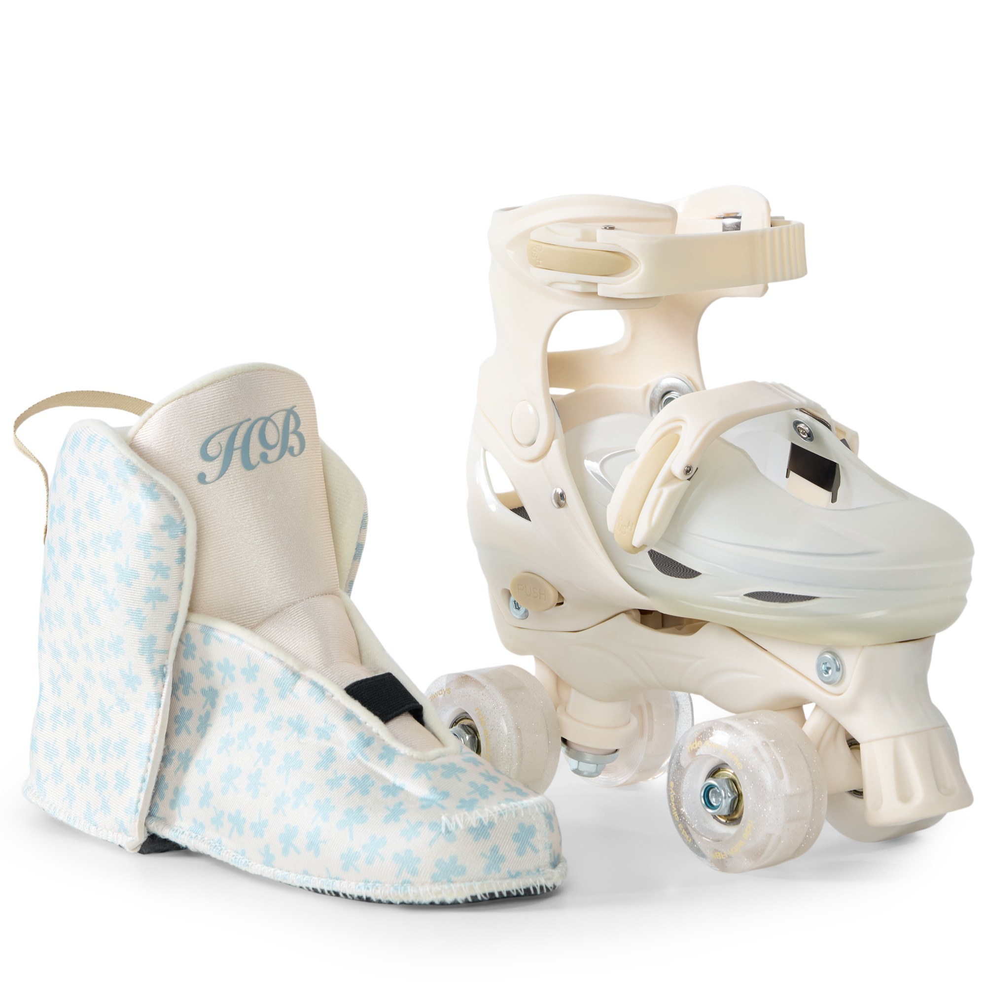 Коньки Happy Baby Раздвижные M 30-33 - фото 13