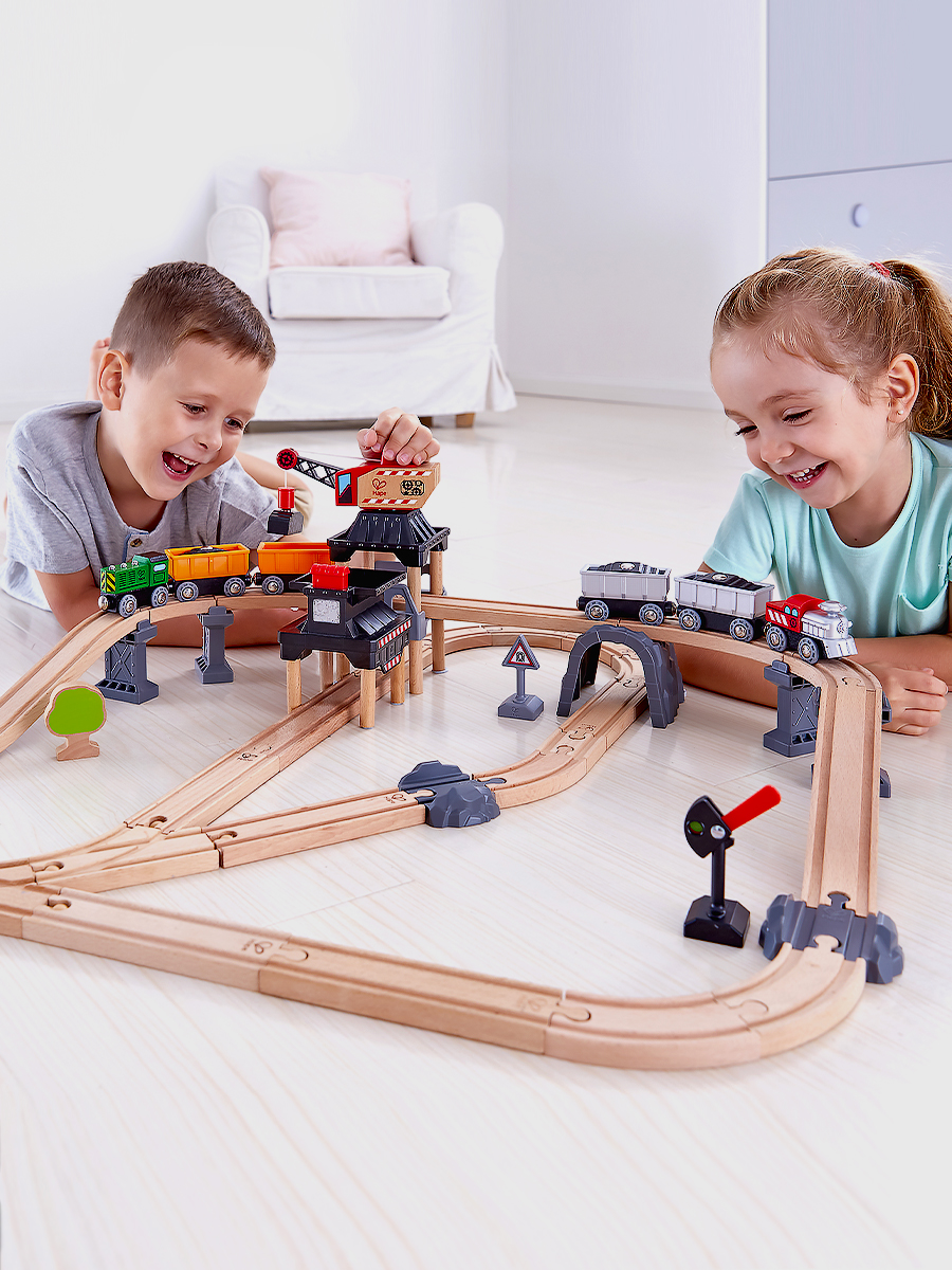 Набор железнодорожный Hape E3756_HP - фото 2