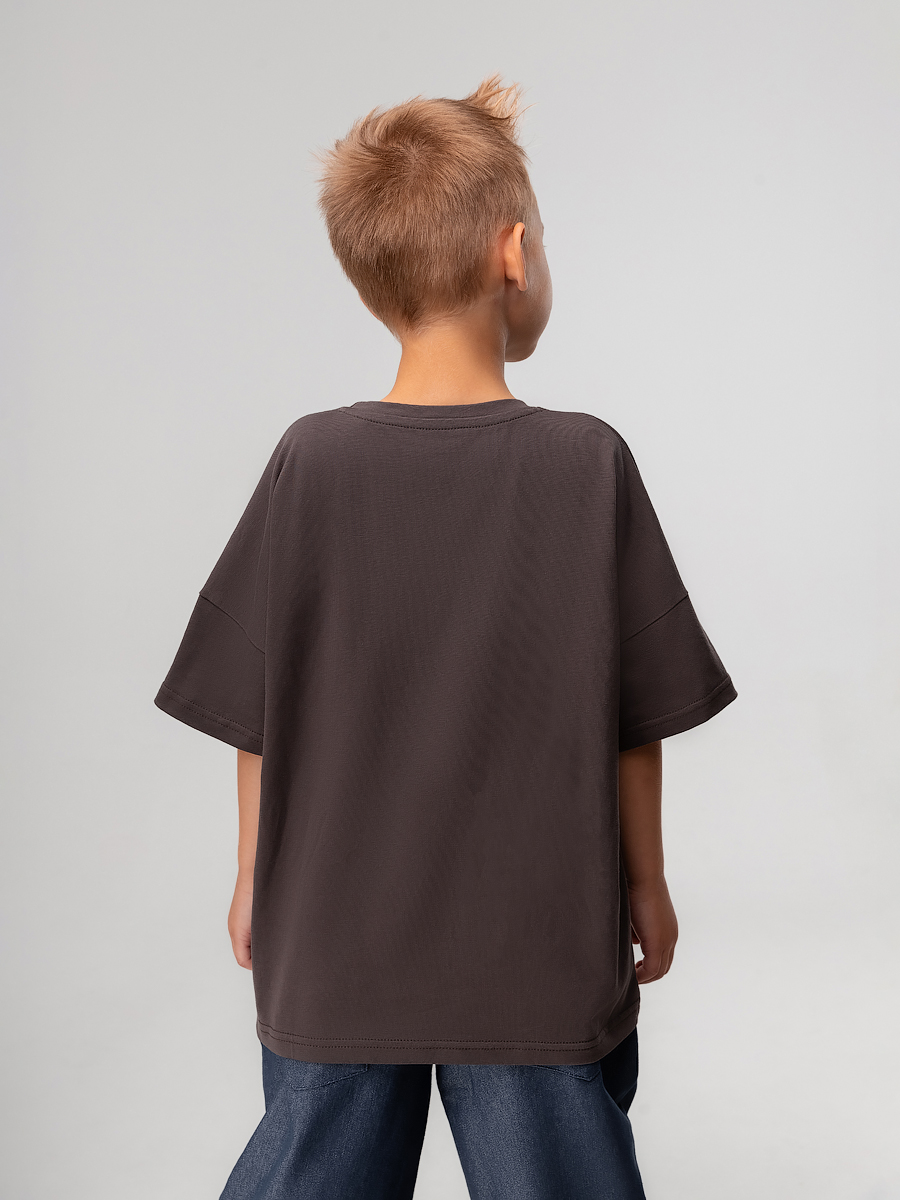 Футболка Bodo 4-340MU_коричневый - фото 5