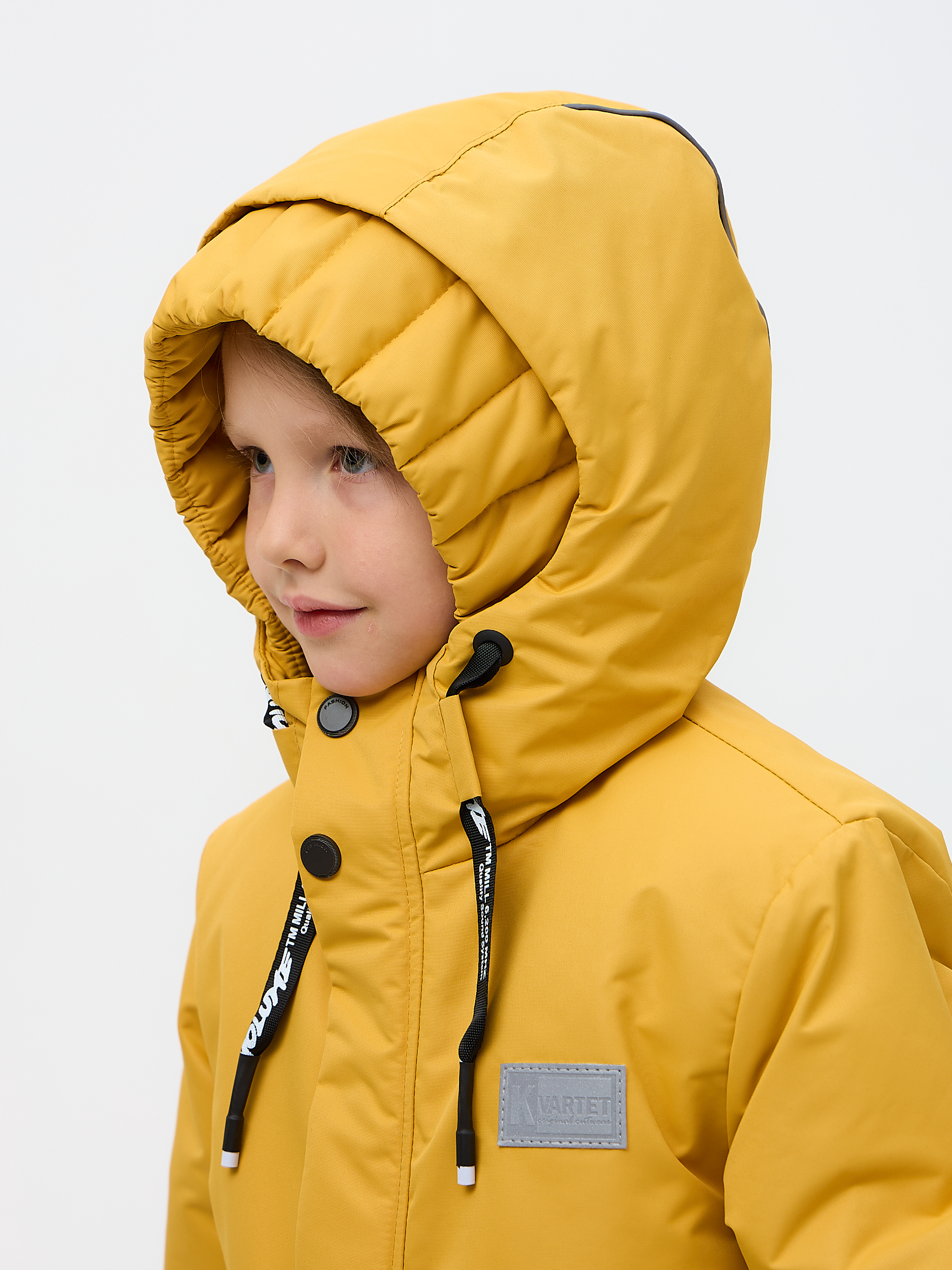 Куртка и полукомбинезон Kvartet 754 горчица - фото 10