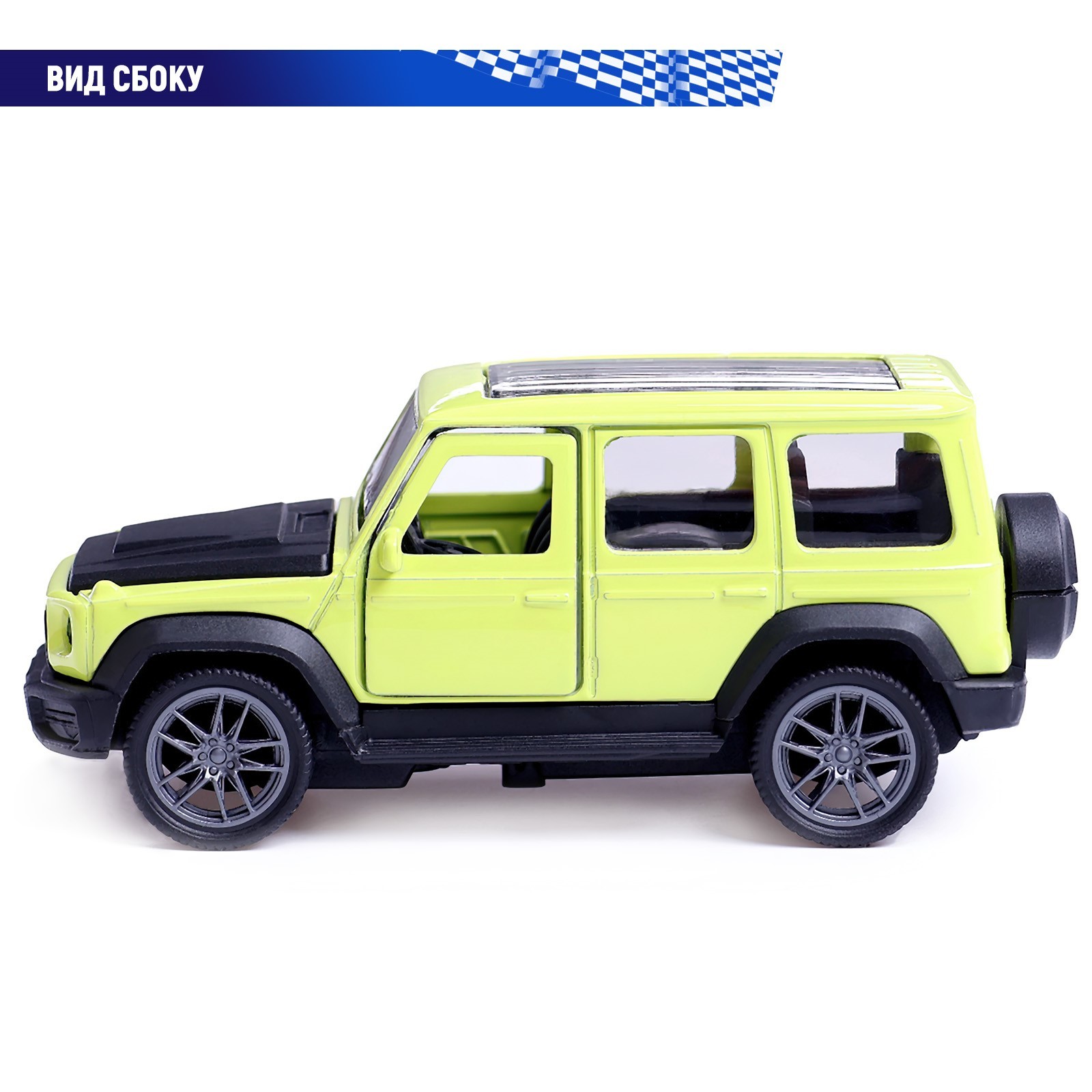Автомобиль Автоград Jeep 1:32 10292552 - фото 4