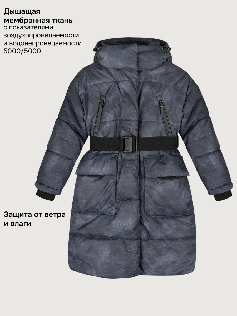 Пальто NIKASTYLE 6з7625 черный - фото 3