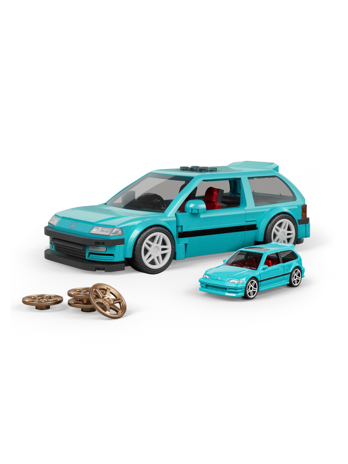 Конструктор Brick Shop Honda Civic 248 дет. - фото 13
