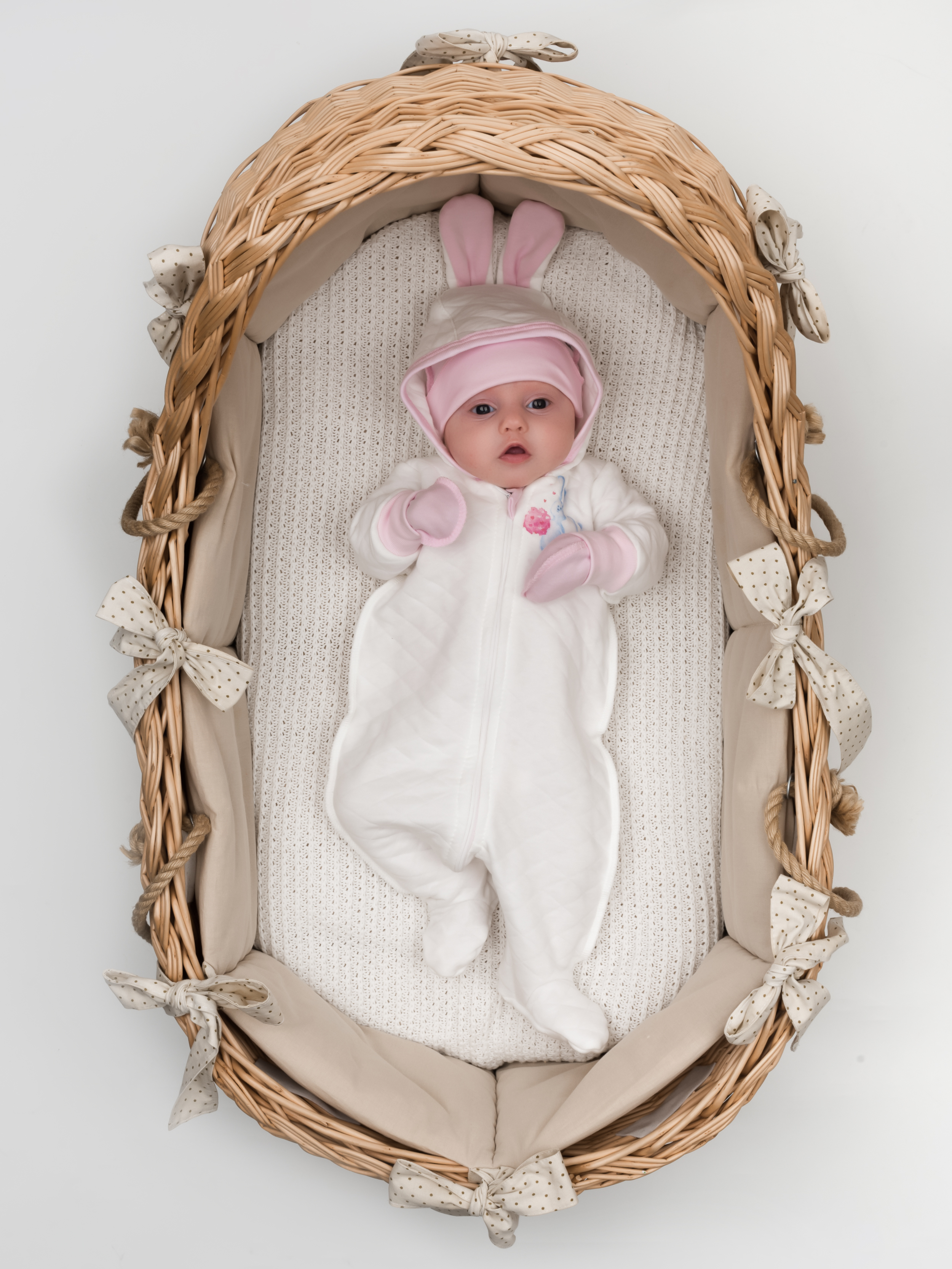 Комплект ТРИЯ 1067_310_016 капитоний_интерлок розов_экрю - фото 1