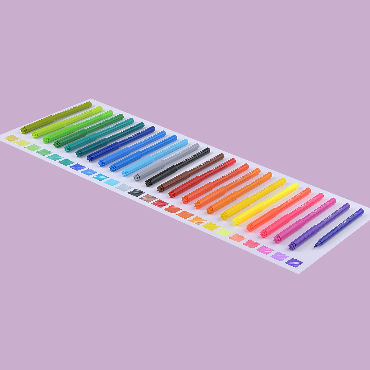 Фломастеры Bruno Visconti 24 цв. - фото 5