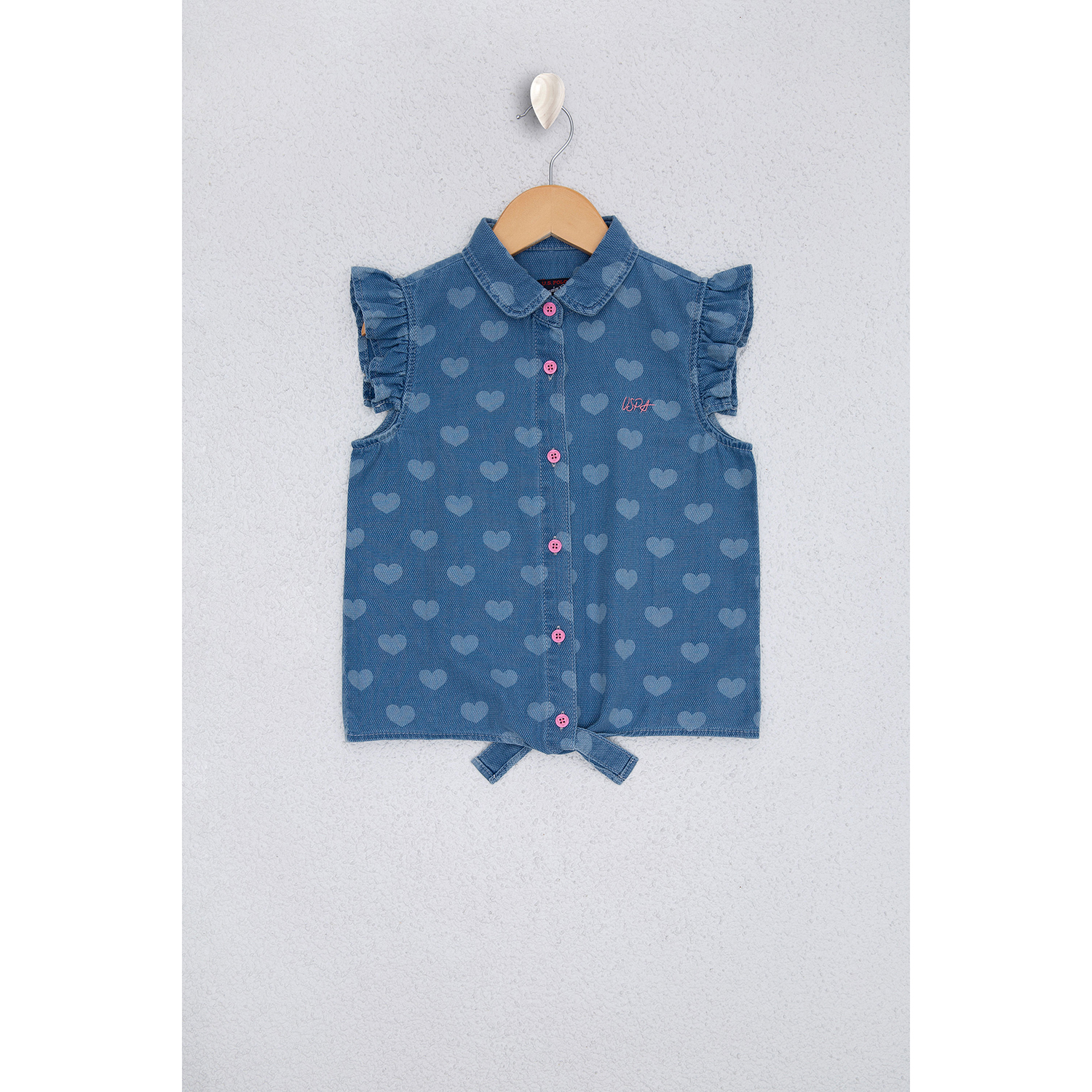 Блузка U.S. Polo Assn G084SZ0770JUNNEKIDS_DN0022 - фото 1