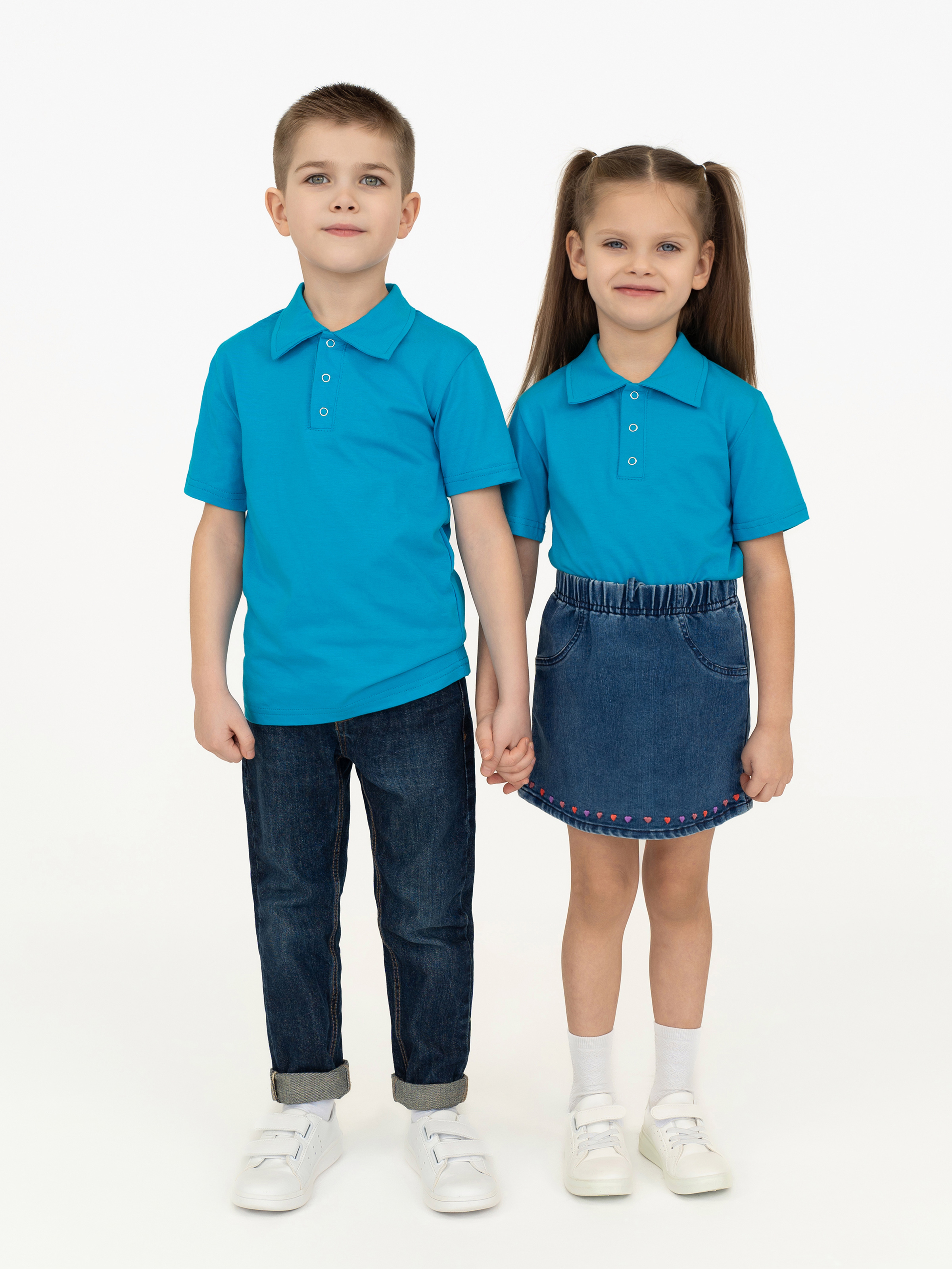 Поло Утенок 659 бирюза - фото 18