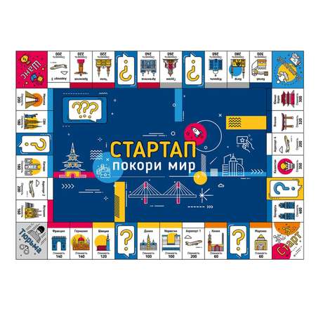 Настольная игра Sima-Land Стартап. Покори мир