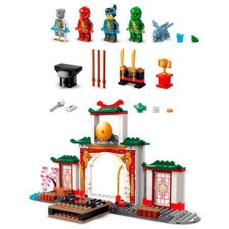 Конструктор LEGO NINJAGO Храм Кружитцу Ниндзя блочный