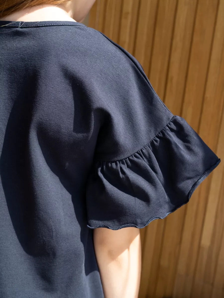 Блузка TForma TMD03_Синий - фото 4