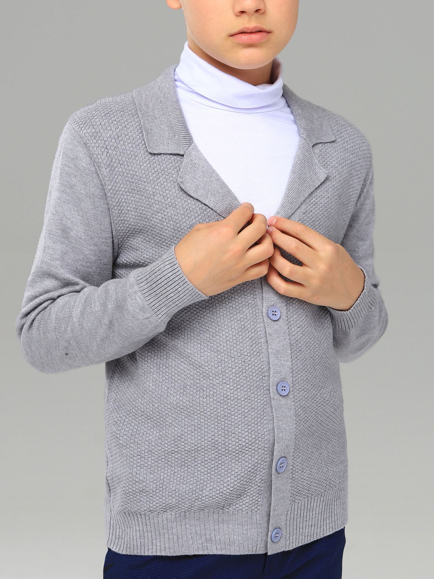 Кардиган СИНЯЯ МОДА VEGAMY5002A-B39 - фото 2