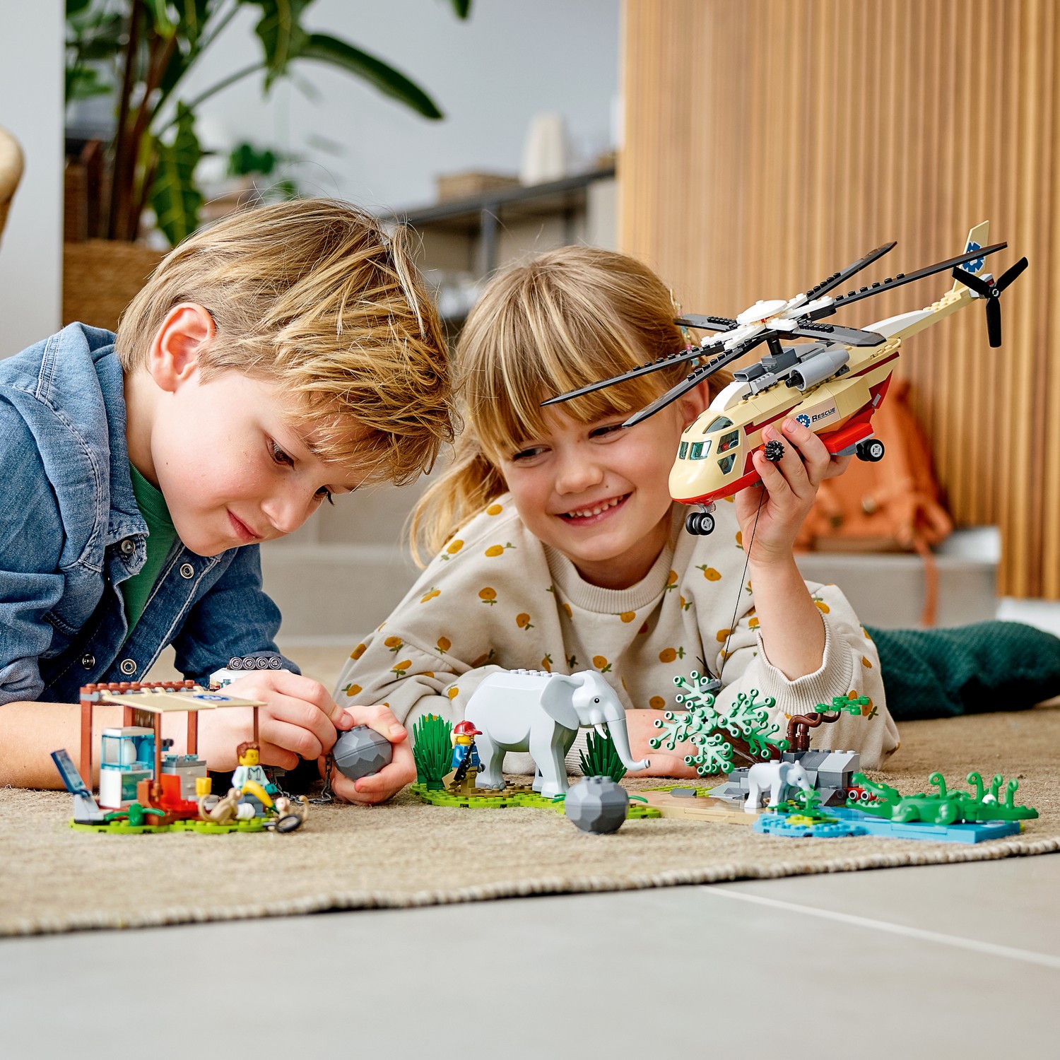 Конструктор LEGO City Wildlife Rescue Operation 525 дет. - фото 10