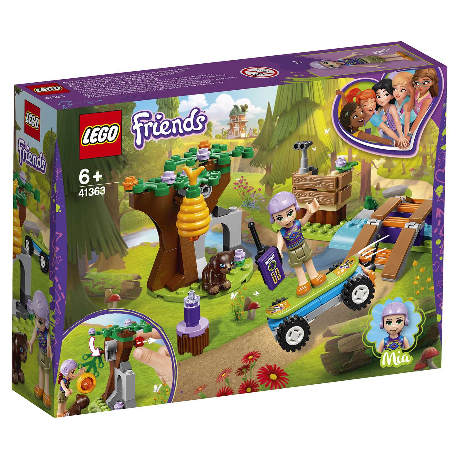 Конструктор LEGO Friends Приключения Мии в лесу - фото 2
