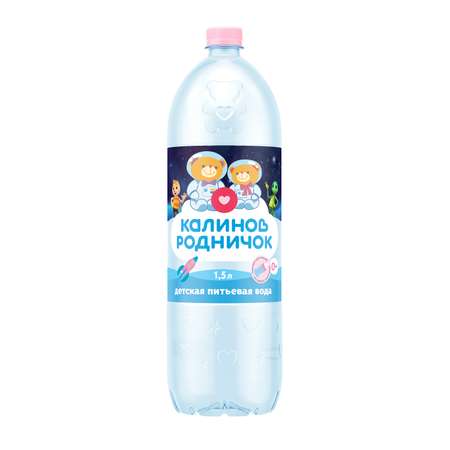 Вода детская Калинов Родничок питьевая с рождения 1.5л