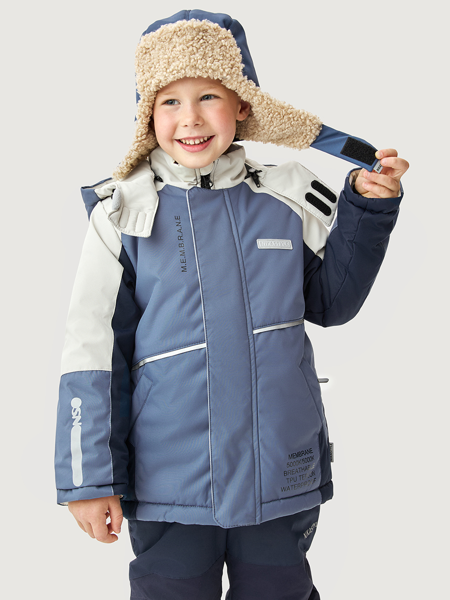 Костюм NIKASTYLE 7з5325 деним/неви - фото 5