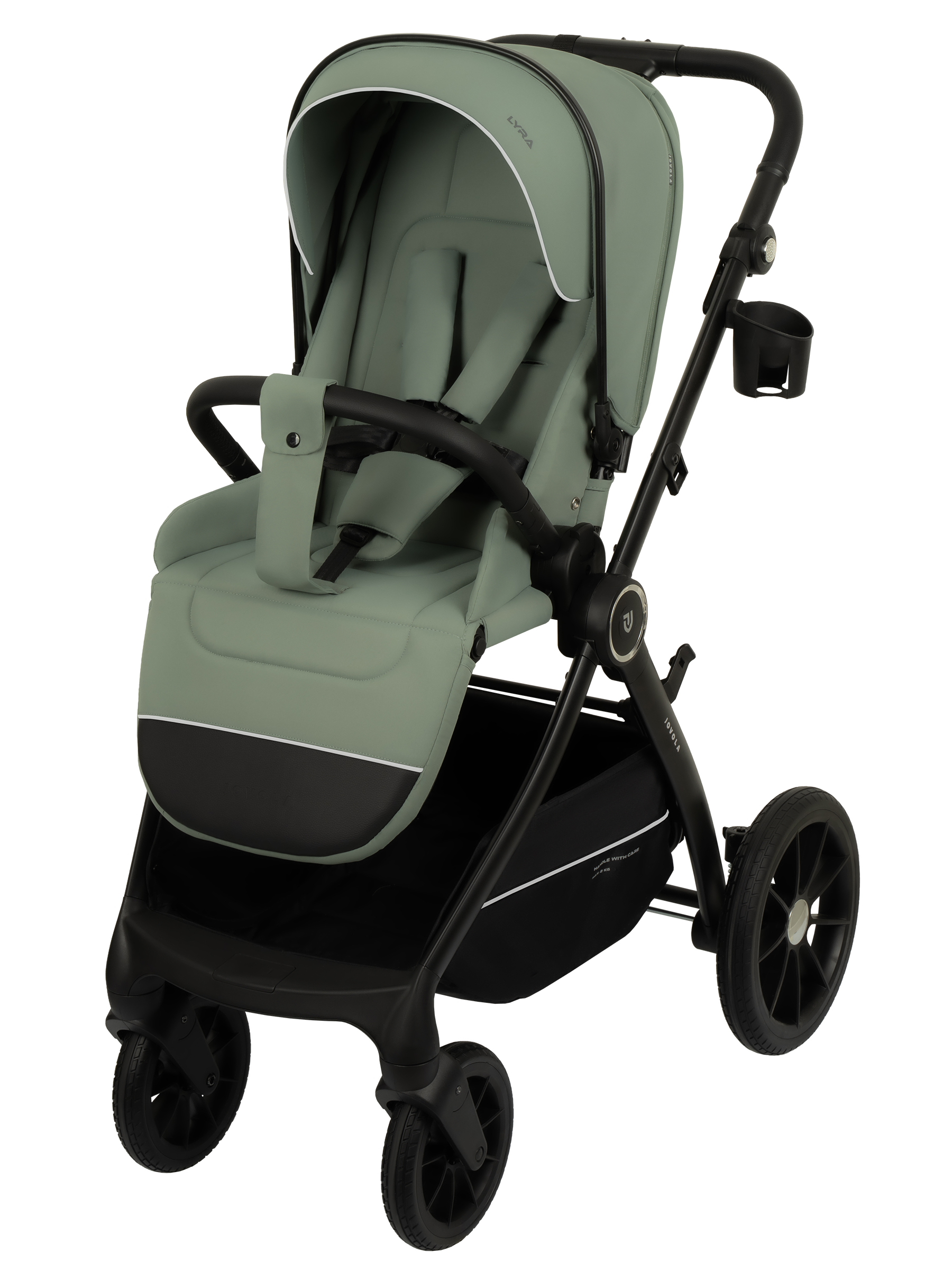 Коляска прогулочная JOVOLA LYRA зеленый - фото 13