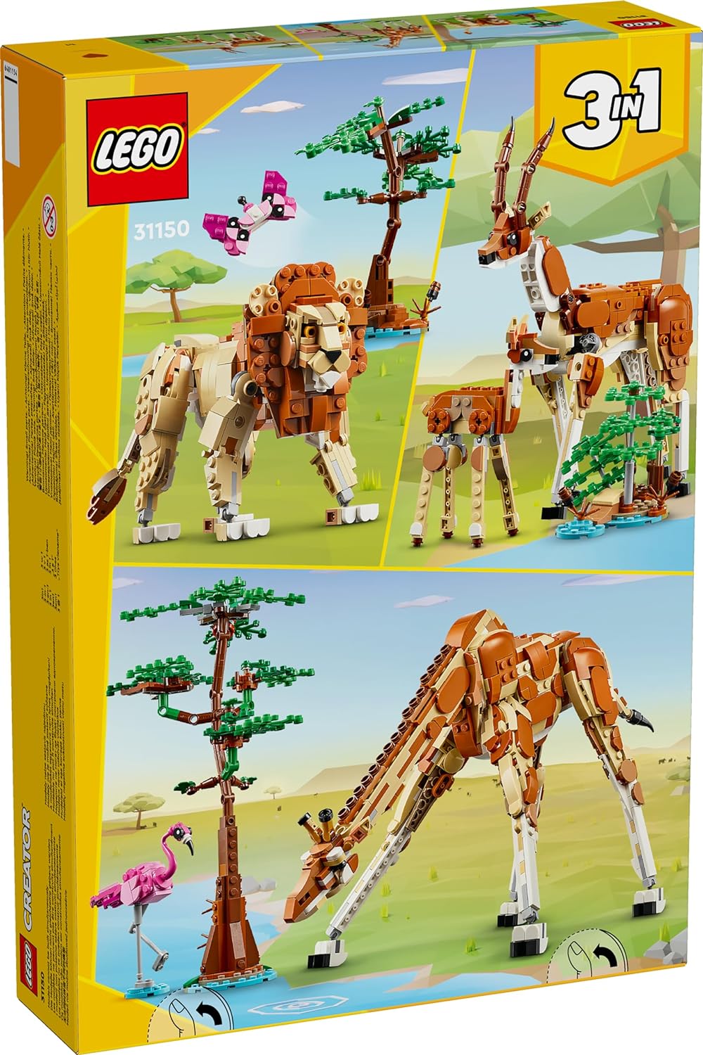 Конструктор LEGO Creator Дикие животные сафари 780 дет. - фото 8