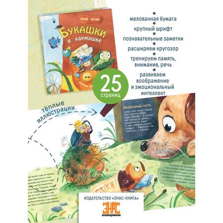 Книга ЭНАС-книга Букашки в кармашке
