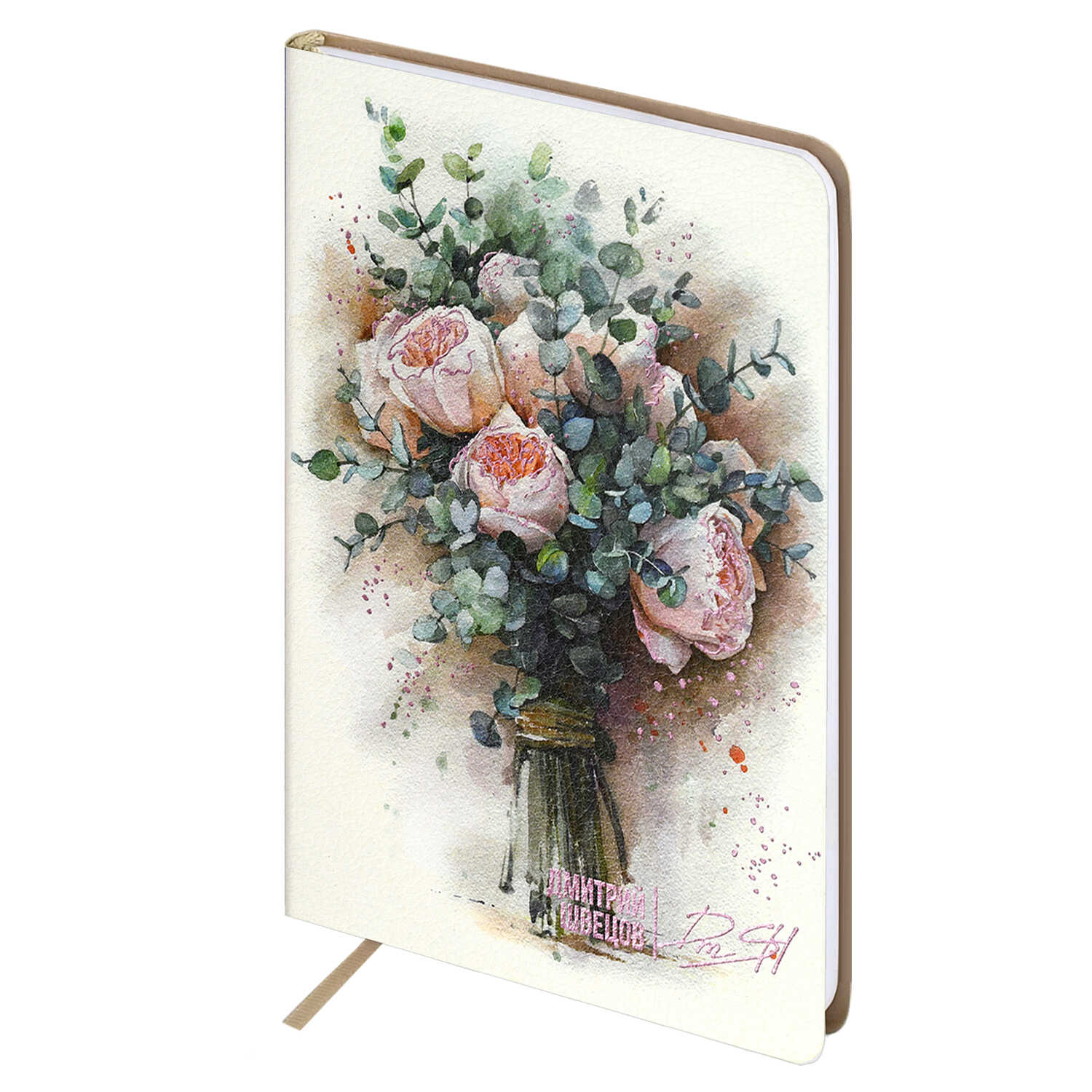 Записная книжка Феникс + Букет роз 96 лист. - фото 3