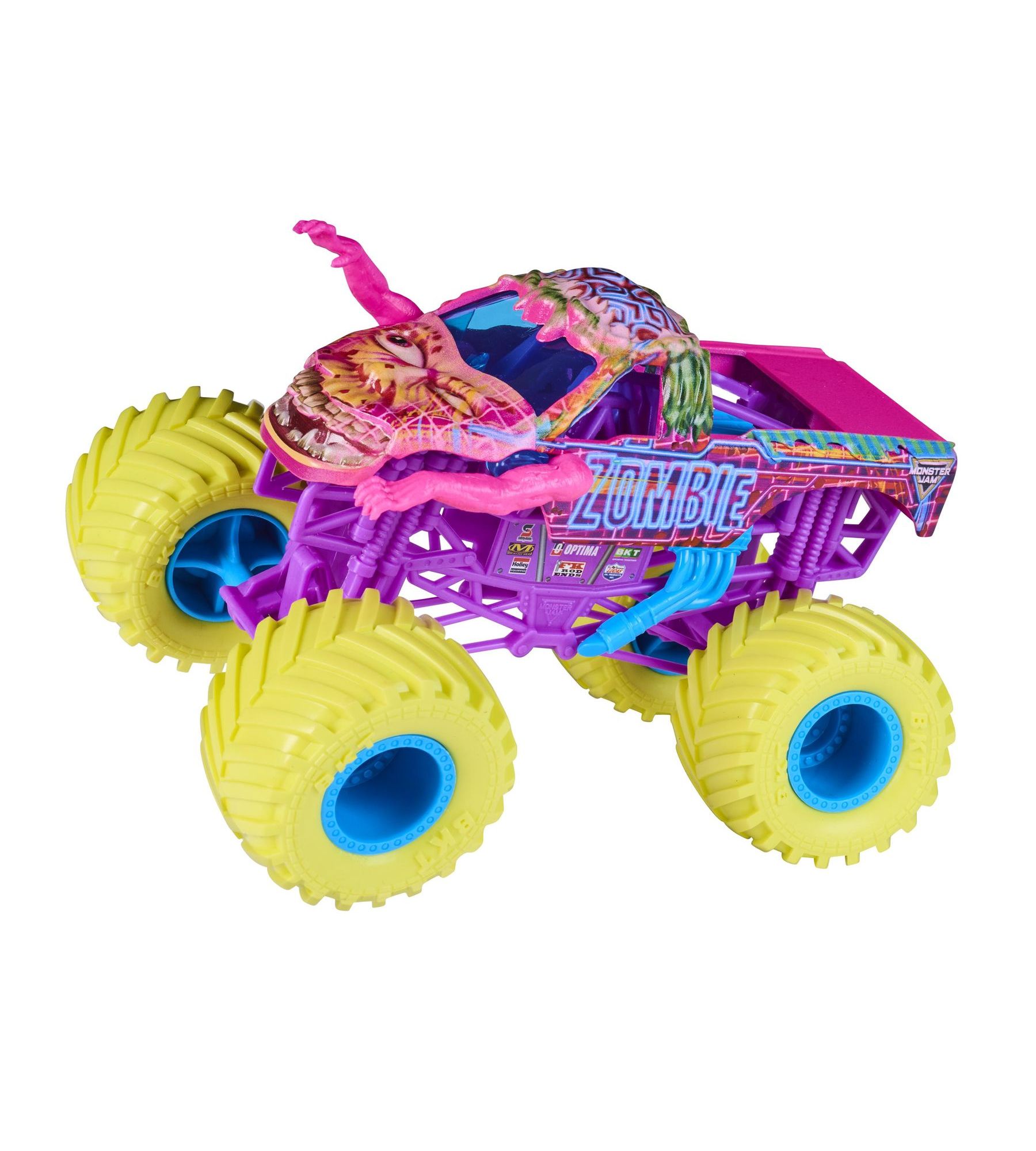 Монстр-трак Monster Jam Зомби неон 6077753 - фото 1