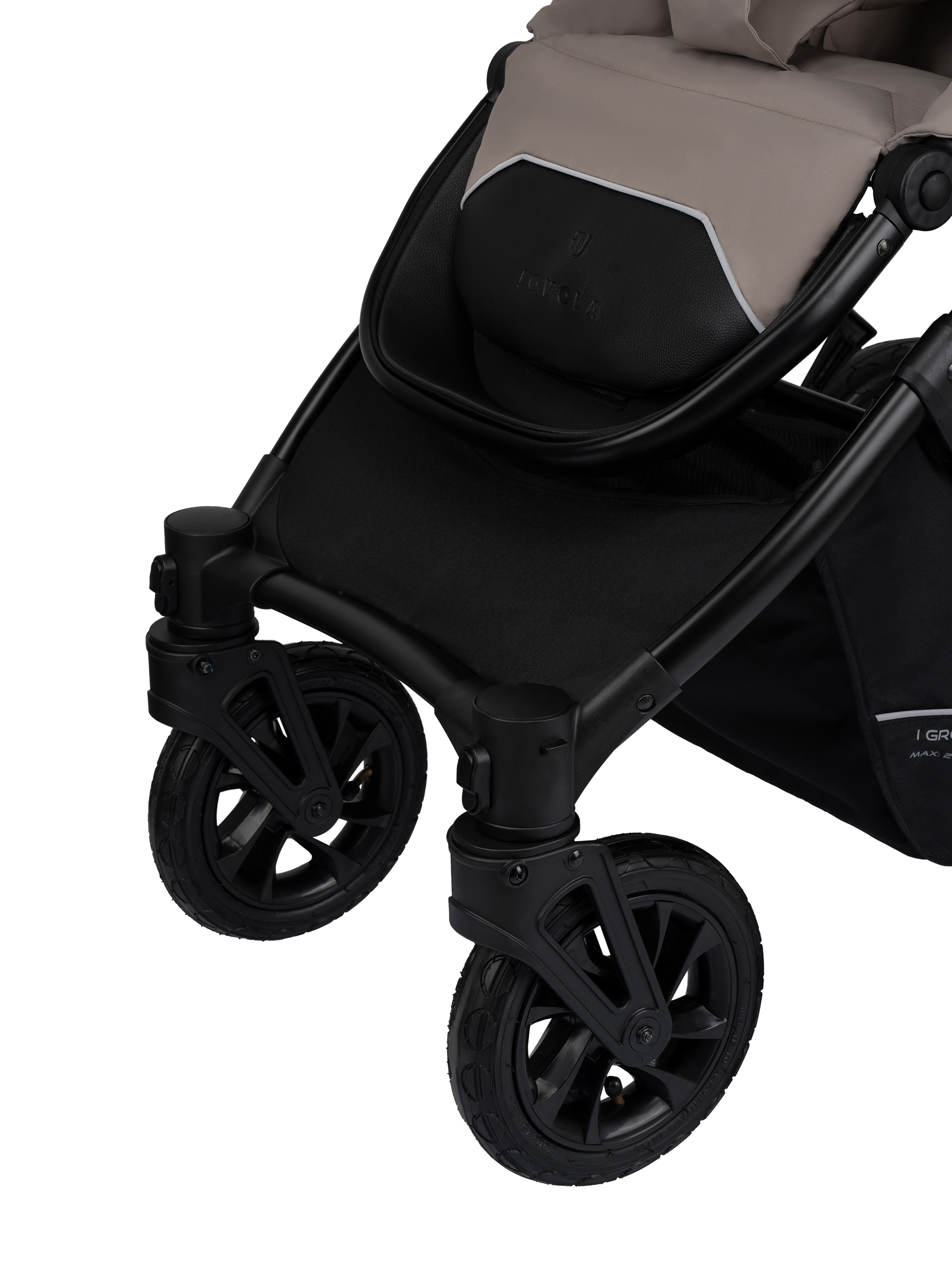 Коляска 3в1 JOVOLA Swift Plus бежевый - фото 24