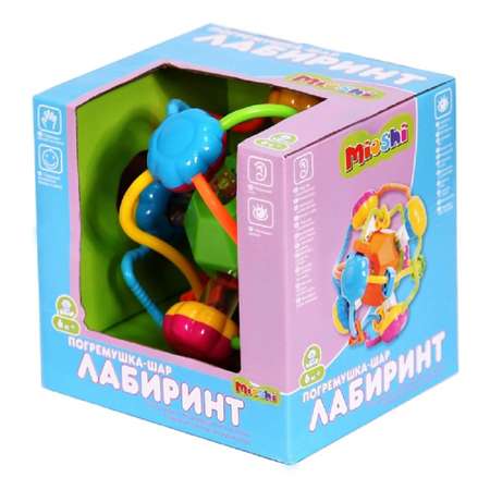 Игрушка Mioshi погремушка Мультисфера