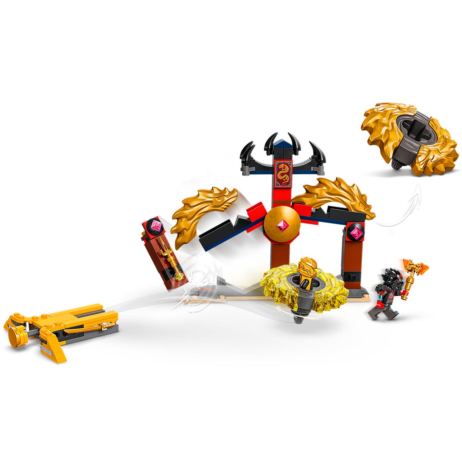 Конструктор LEGO NINJAGO Боевой набор Кружитцу Дракона блочный - фото 3