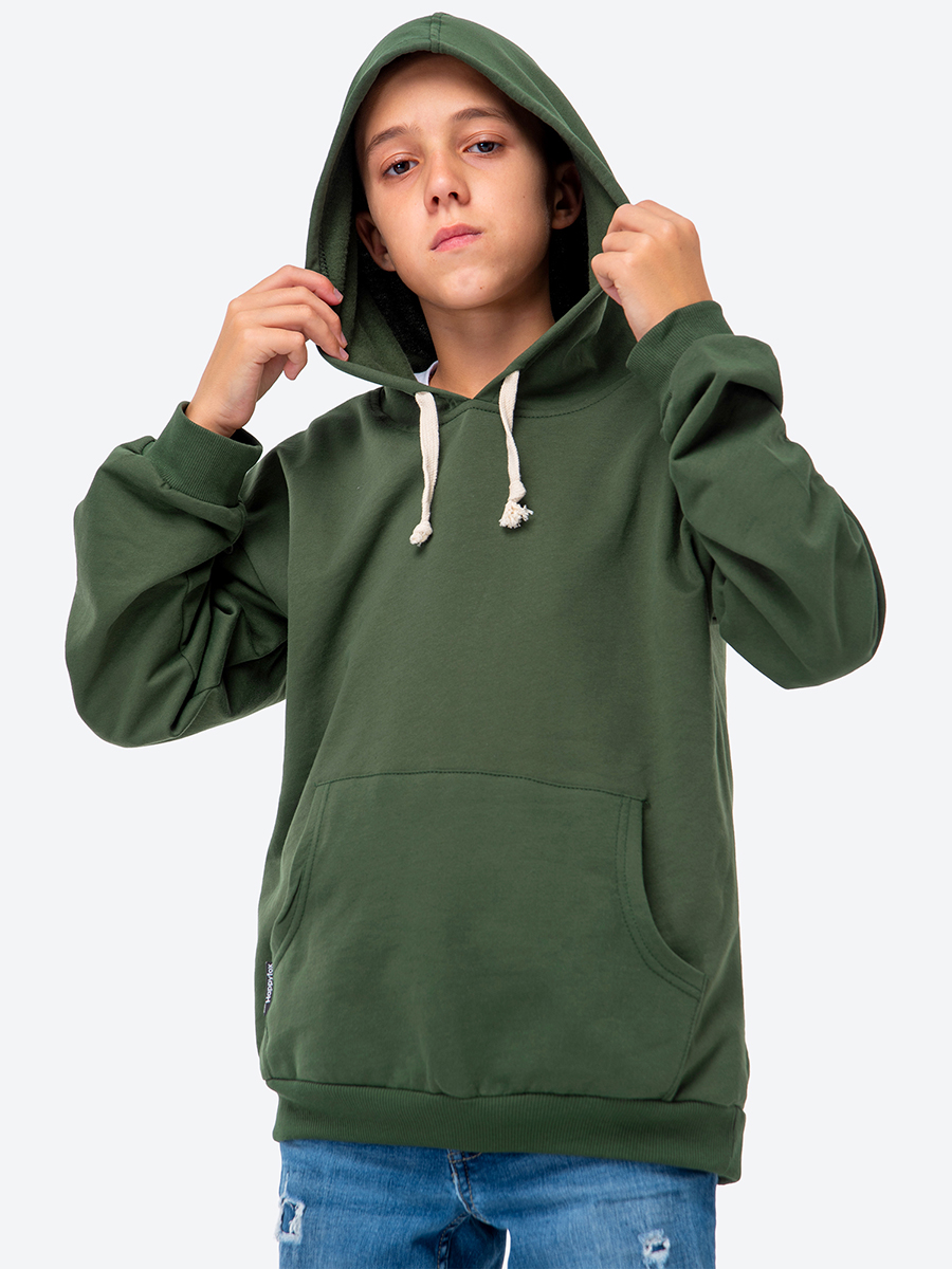 Худи HappyFox HF00158т.хаки - фото 5