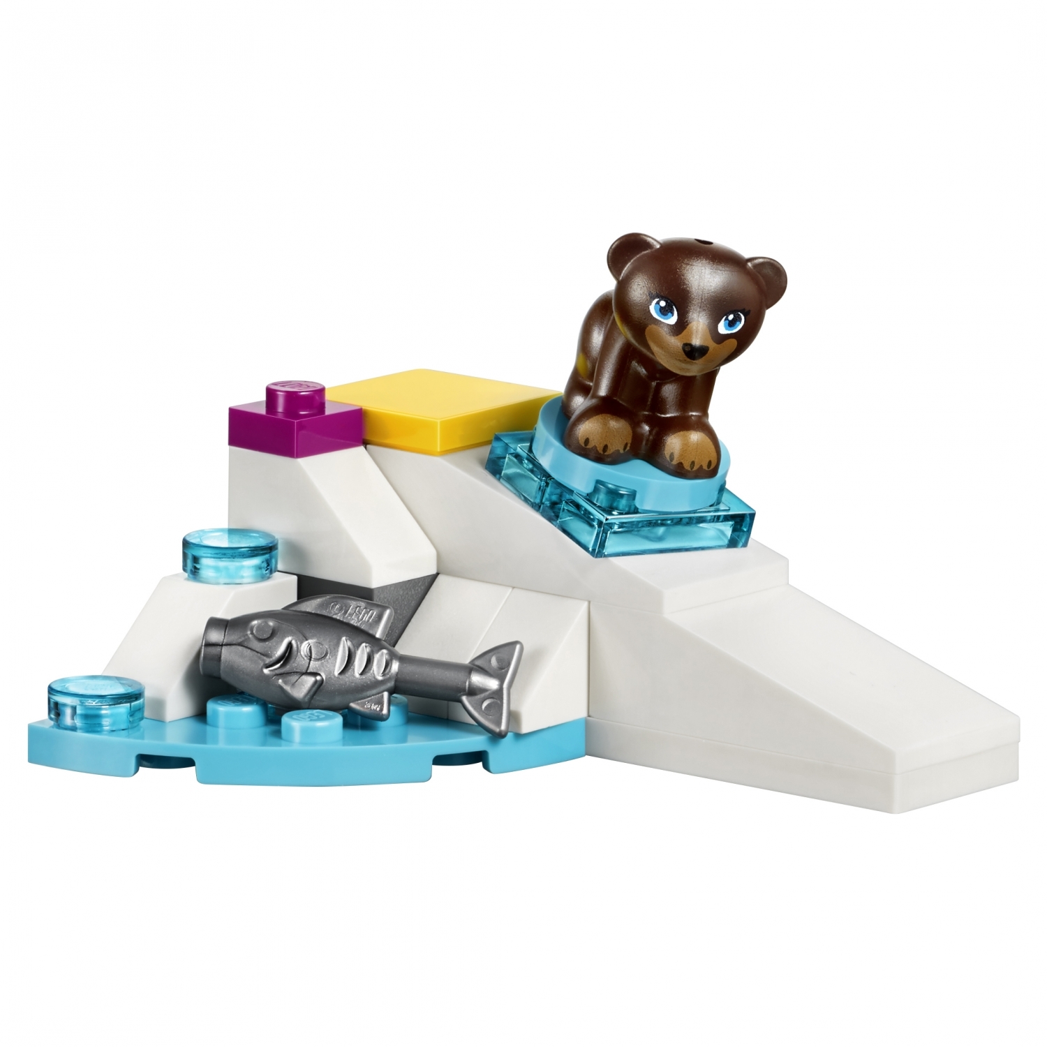 Конструктор LEGO Friends Горнолыжный курорт: подъёмник блочный - фото 22