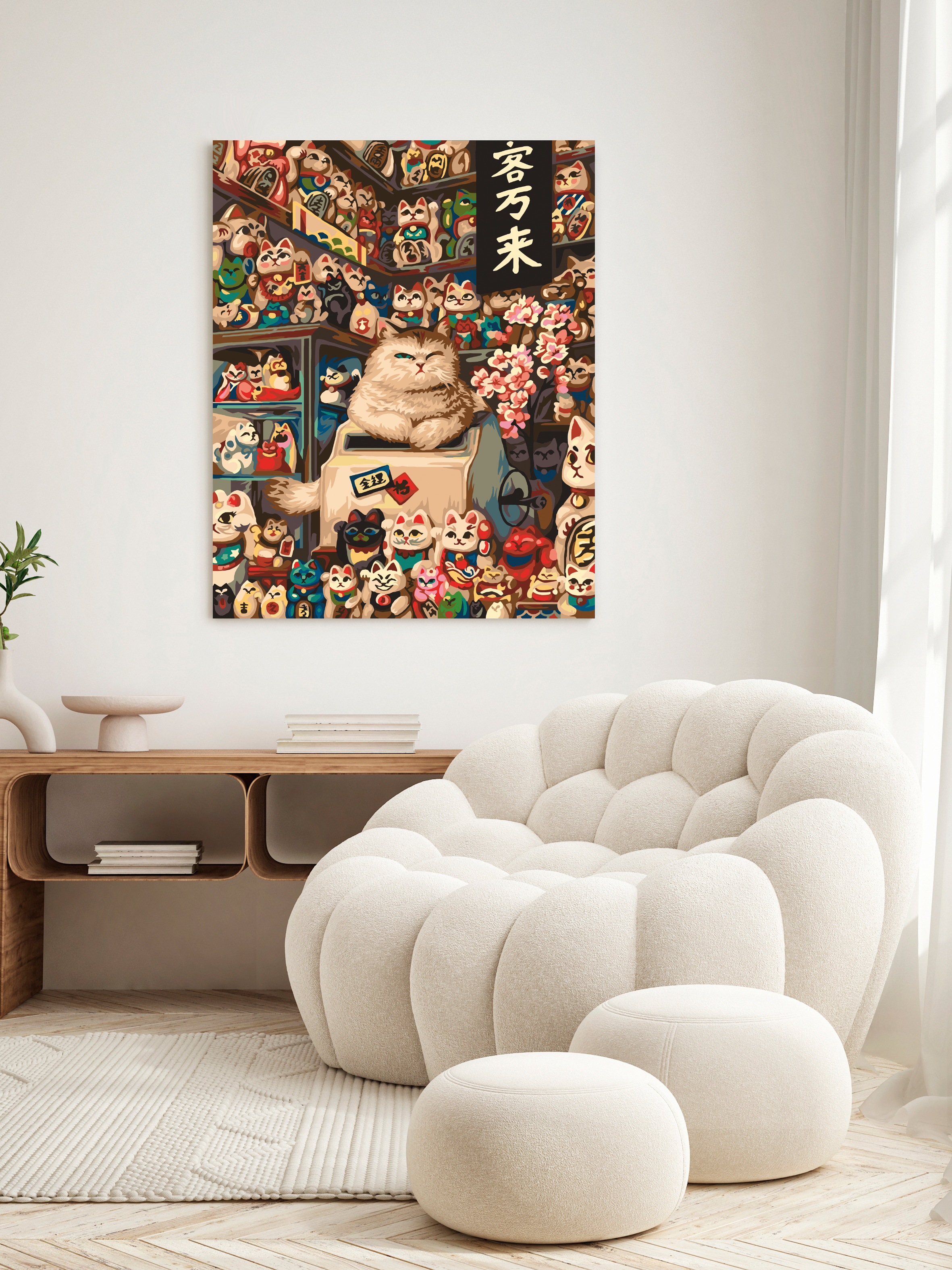 Картина по номерам Это просто шедевр Хозяин магазинчика в ассортименте - фото 3