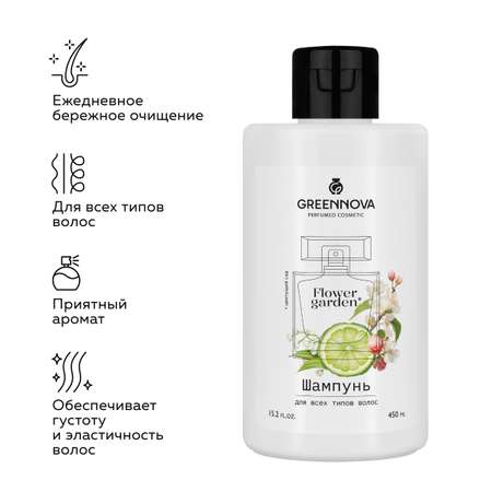 Шампунь GREENNOVA 450 мл