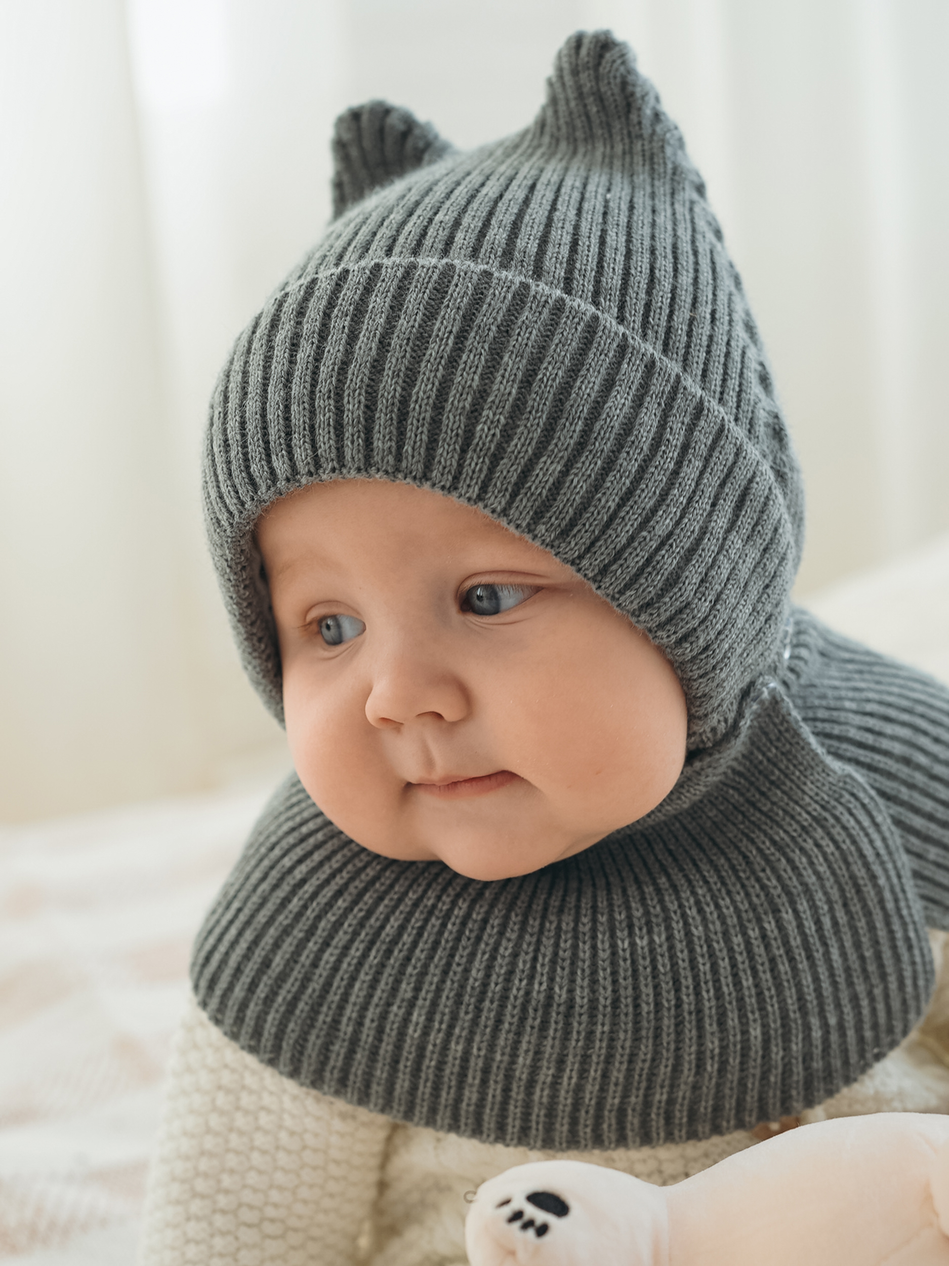 Шапка-шлем Starkoff Kids Д100303 - фото 6