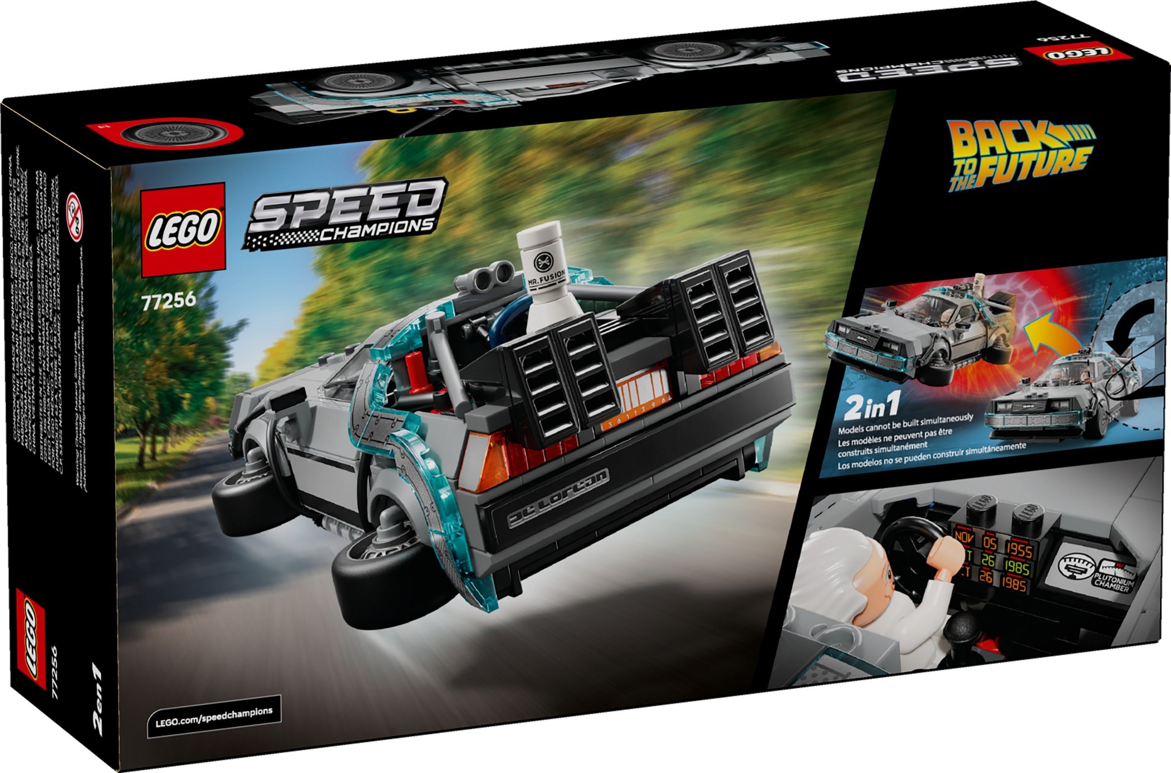 Изображение товара Конструктор LEGO Speed Champions Машина времени из "Назад в будущее"