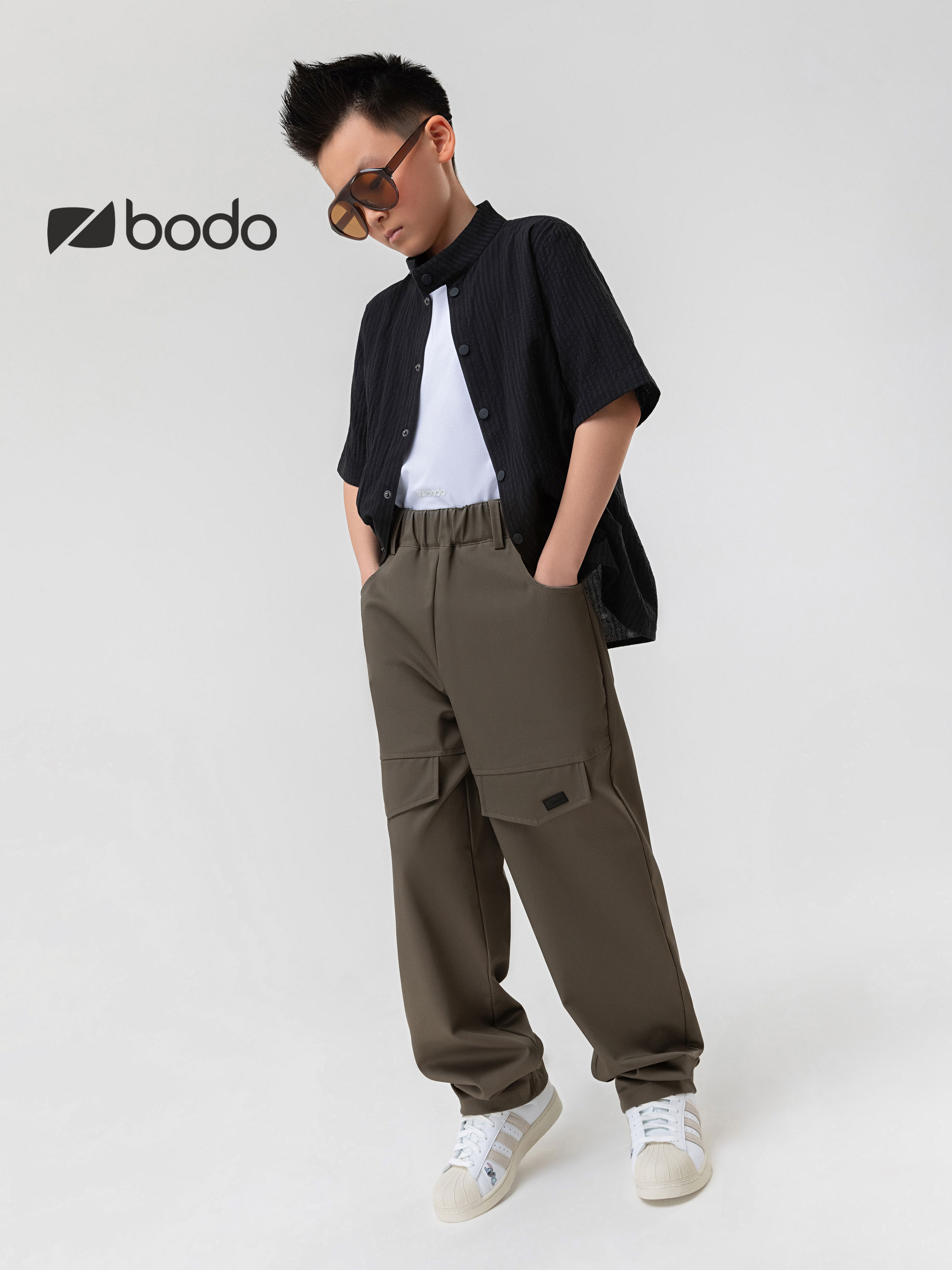 Брюки Bodo 37-87MU_хаки - фото 2