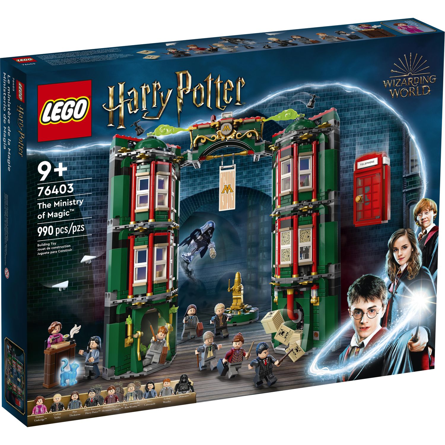 Конструктор LEGO Harry Potter The Ministry of Magic 990 дет. - фото 1