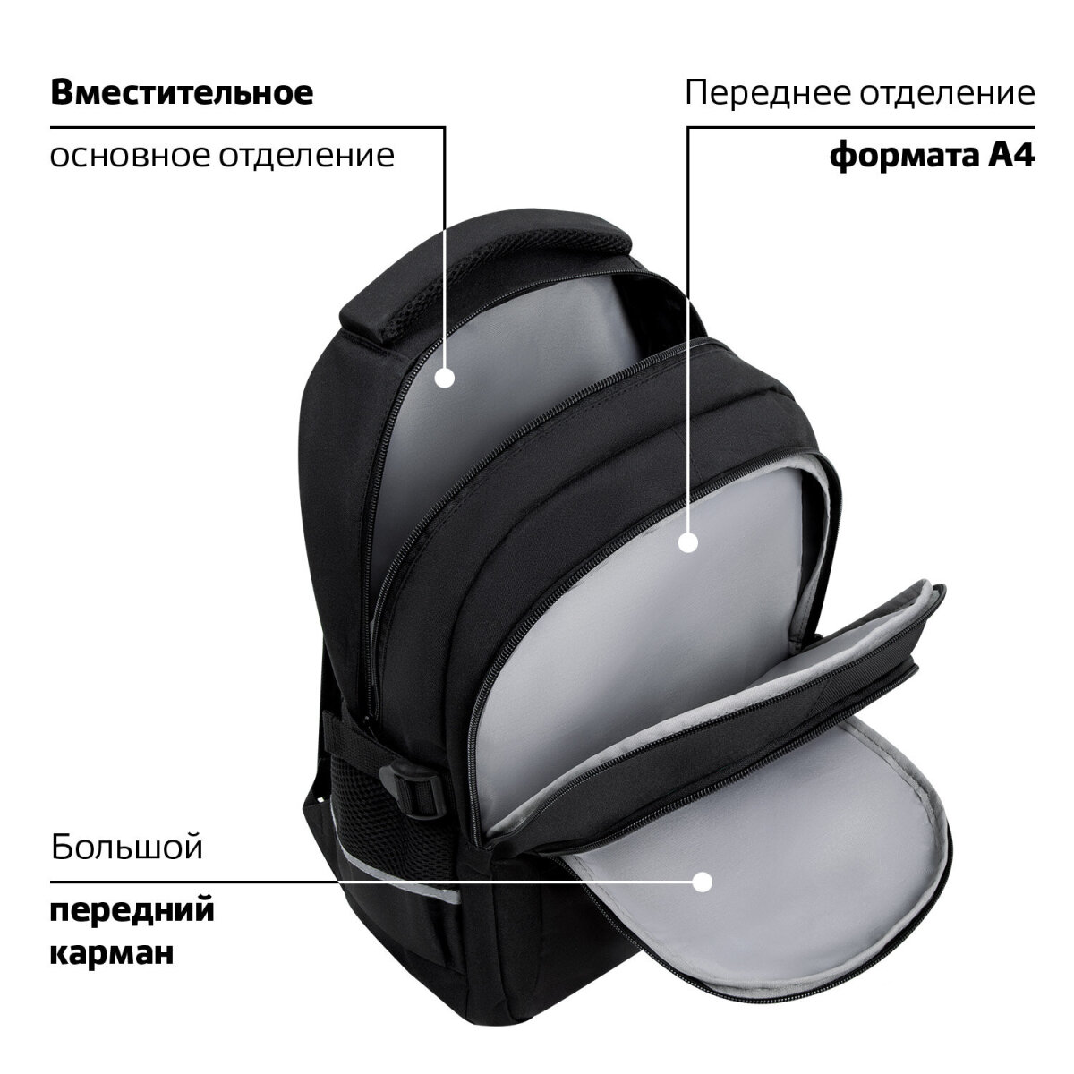 Рюкзак Brauberg - фото 9