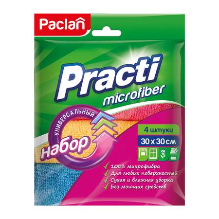 Влажные салфетки Paclan 4 шт.