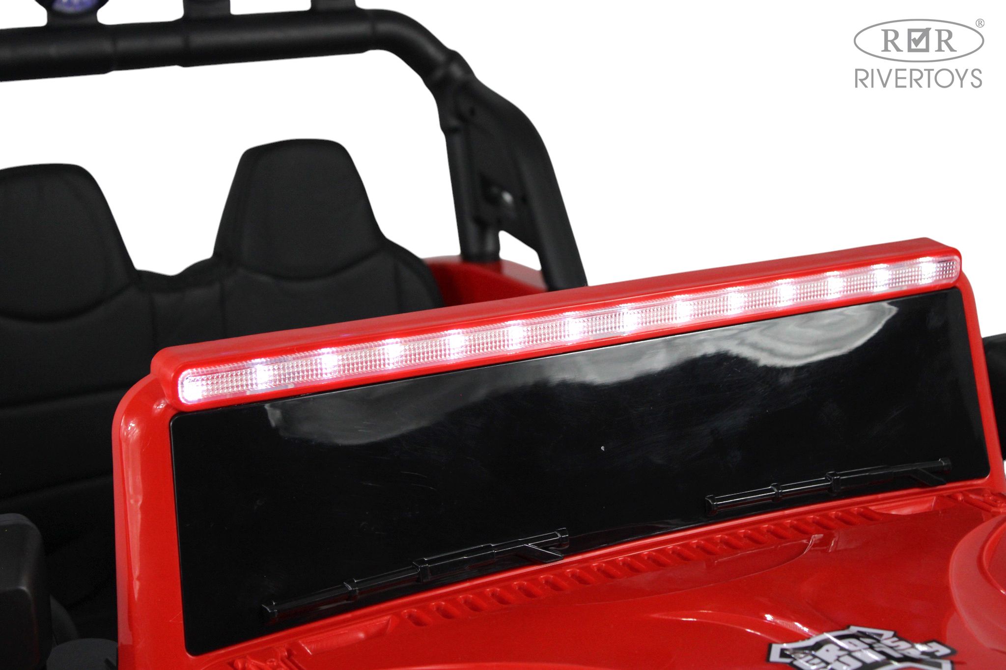 Электромобиль RIVERTOYS М555БХ-NEW-RED С пультом ДУ - фото 13