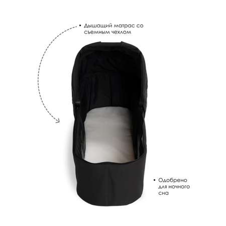 Люлька Bumbleride Indie Twin 2025/ Black