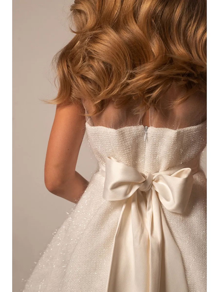 Платье Minilik Платье.Колокольчик.Белое - фото 2