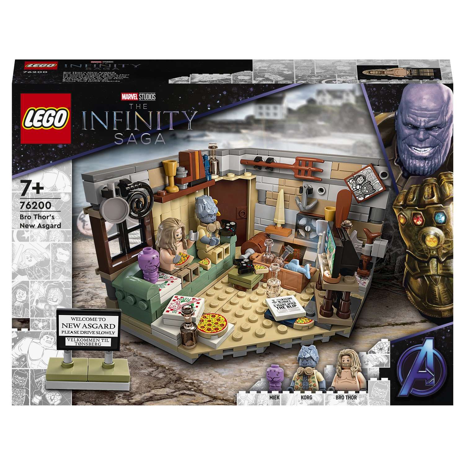 Конструктор LEGO Marvel Super Heroes блочный - фото 2