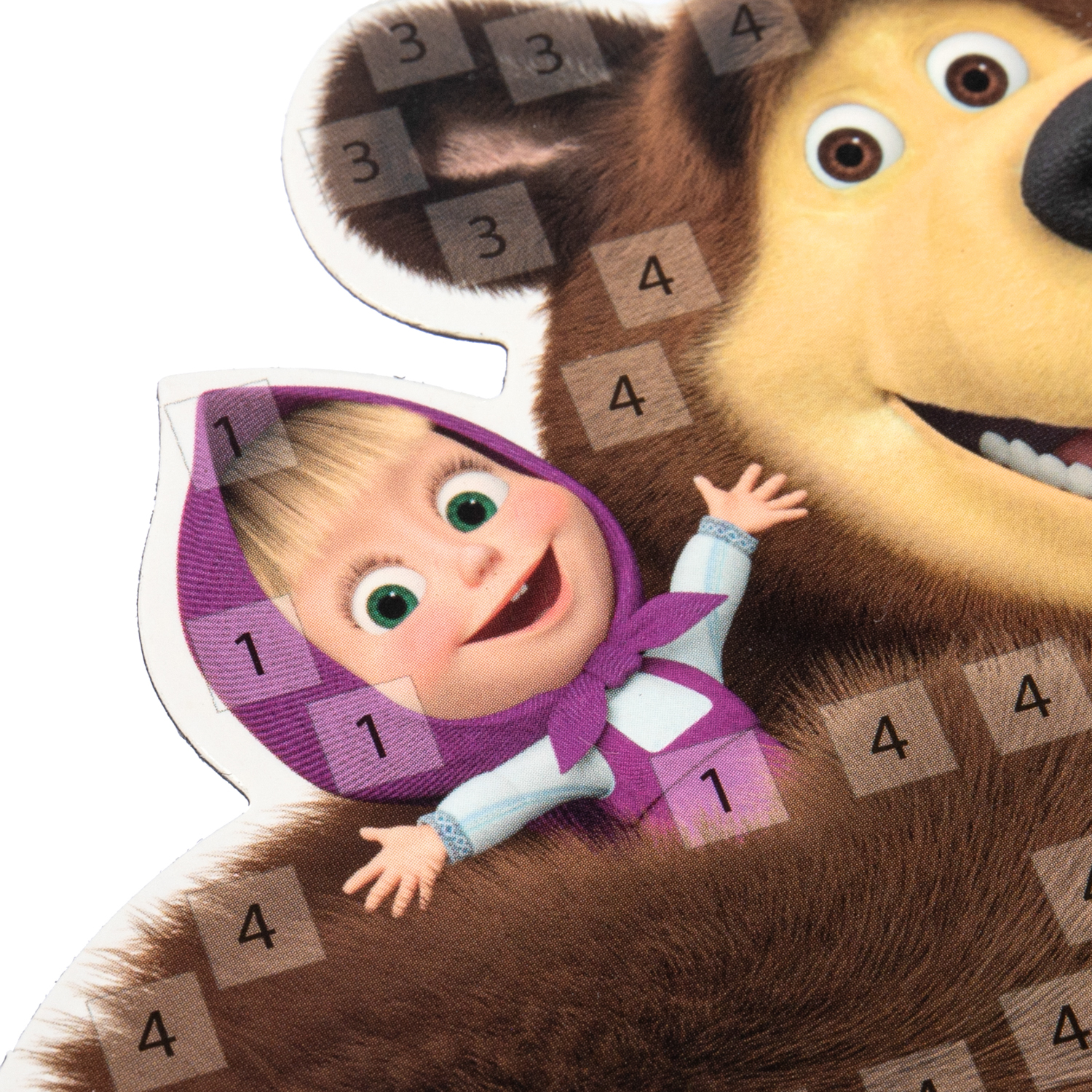 Набор для творчества Multiart Декор Маша и Медведь аппликация - фото 4