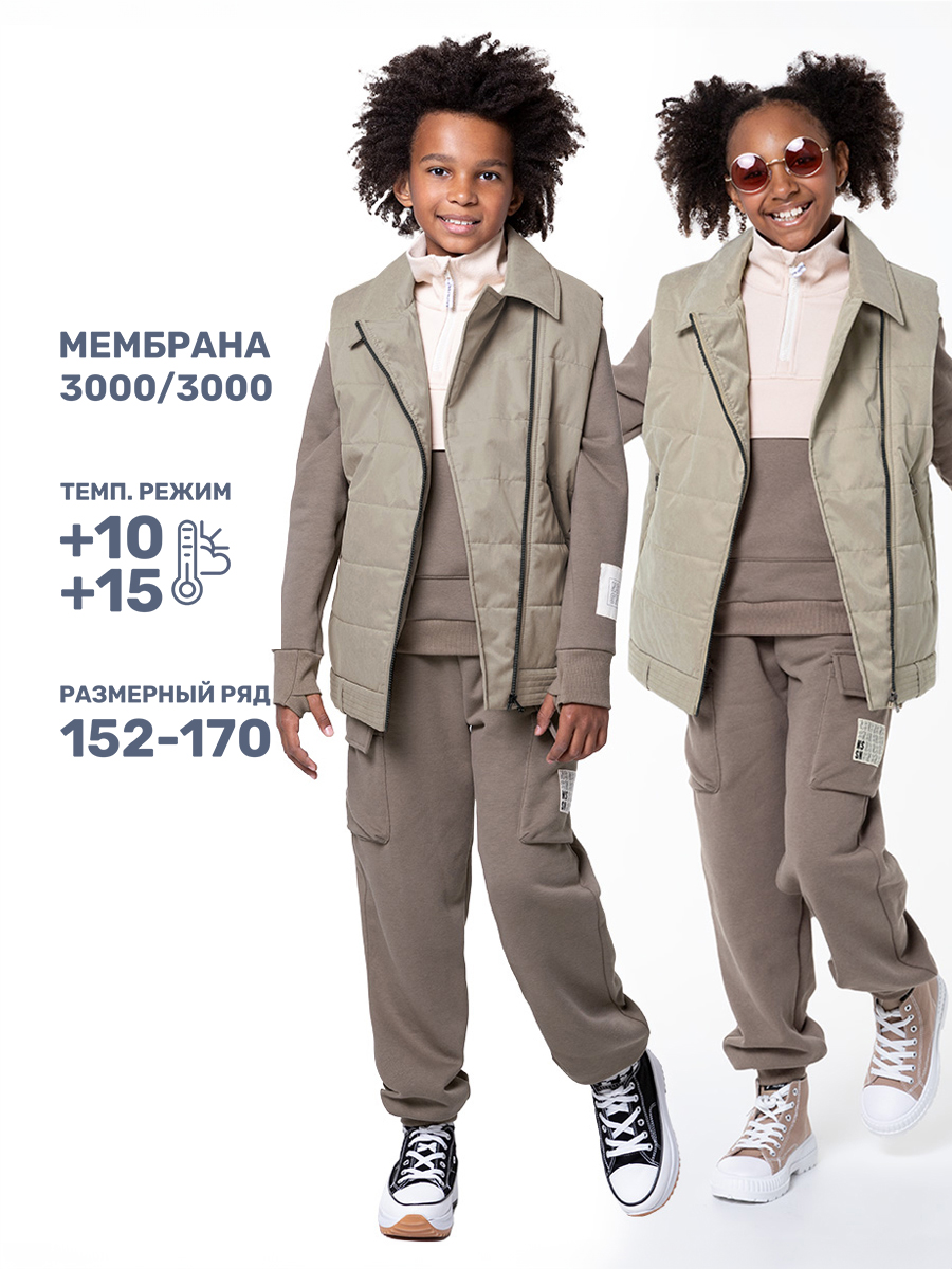 Жилет NIKASTYLE 9м7924 песок - фото 2