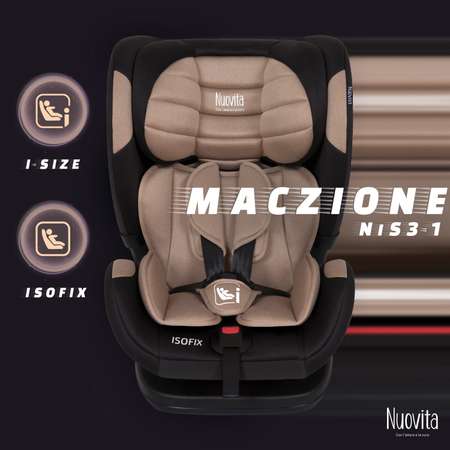 Автокресло Nuovita Isofix 1/2/3 (9-36 кг)