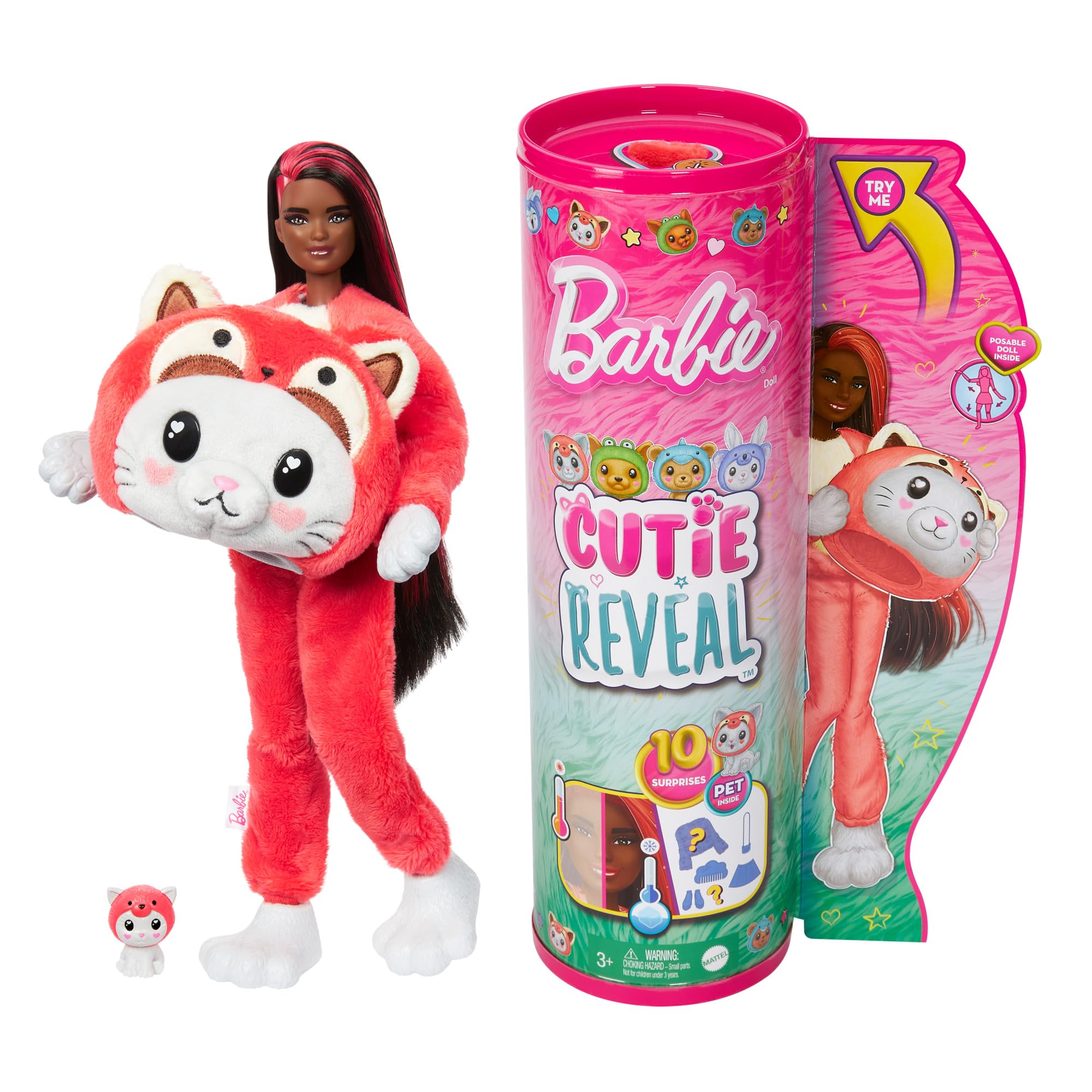 Кукла модельная Barbie Cutie Reveal HRK22/HRK23 - фото 1