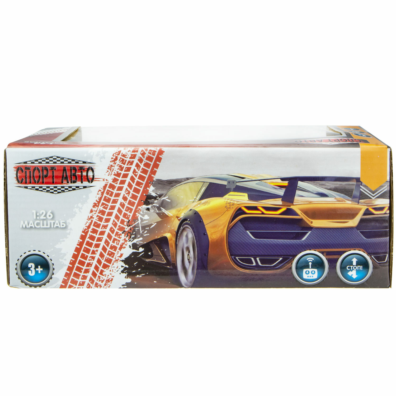 Автомобиль РУ 1TOY Спортавто 1:26 - фото 6